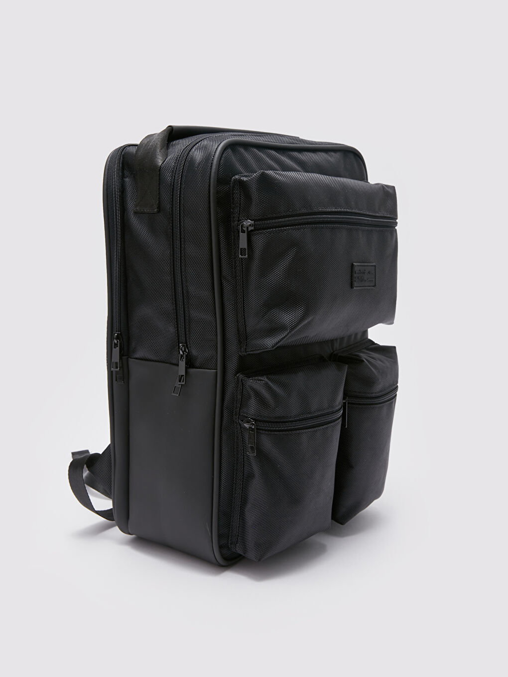 Label Printed Men s Backpack with Laptop Compartment W38979Z8 HUC