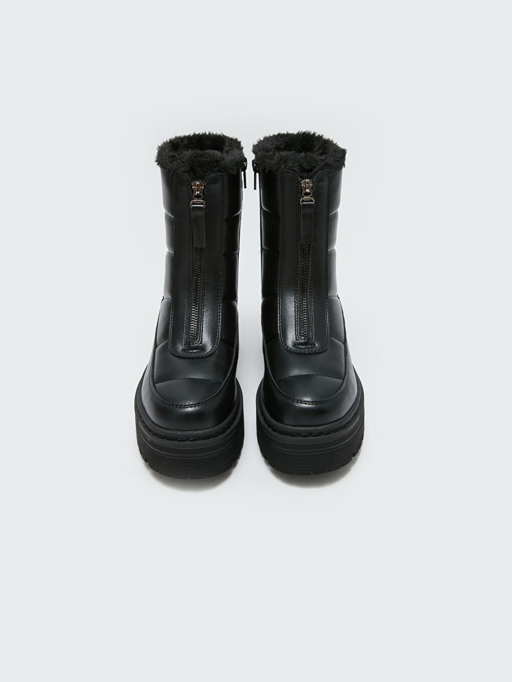 Zippered Women's Snow Boots -W39201Z8-HUC - W39201Z8-HUC - LC Waikiki