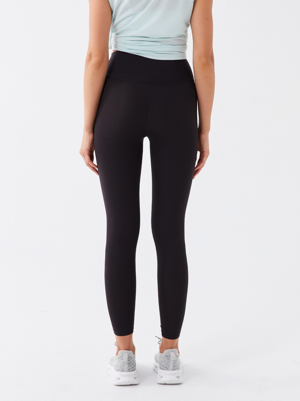 Women's Plain Viscose Leggings – Soft Stretchy Basic Pants With Elastic Waist (Sizes 8-26)