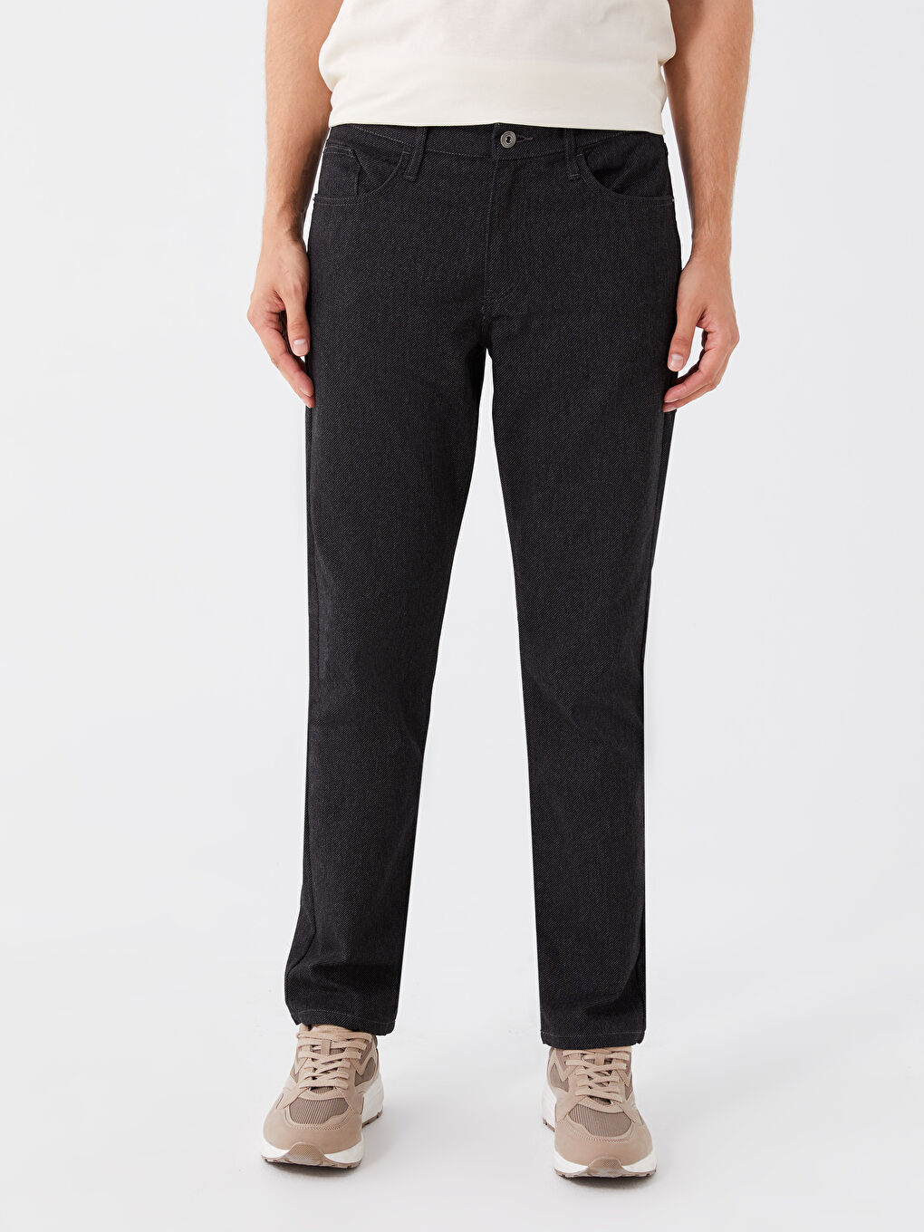 Standard Pattern Men's Chino Trousers -W3AB65Z8-CX7 - W3AB65Z8-CX7 - LC ...