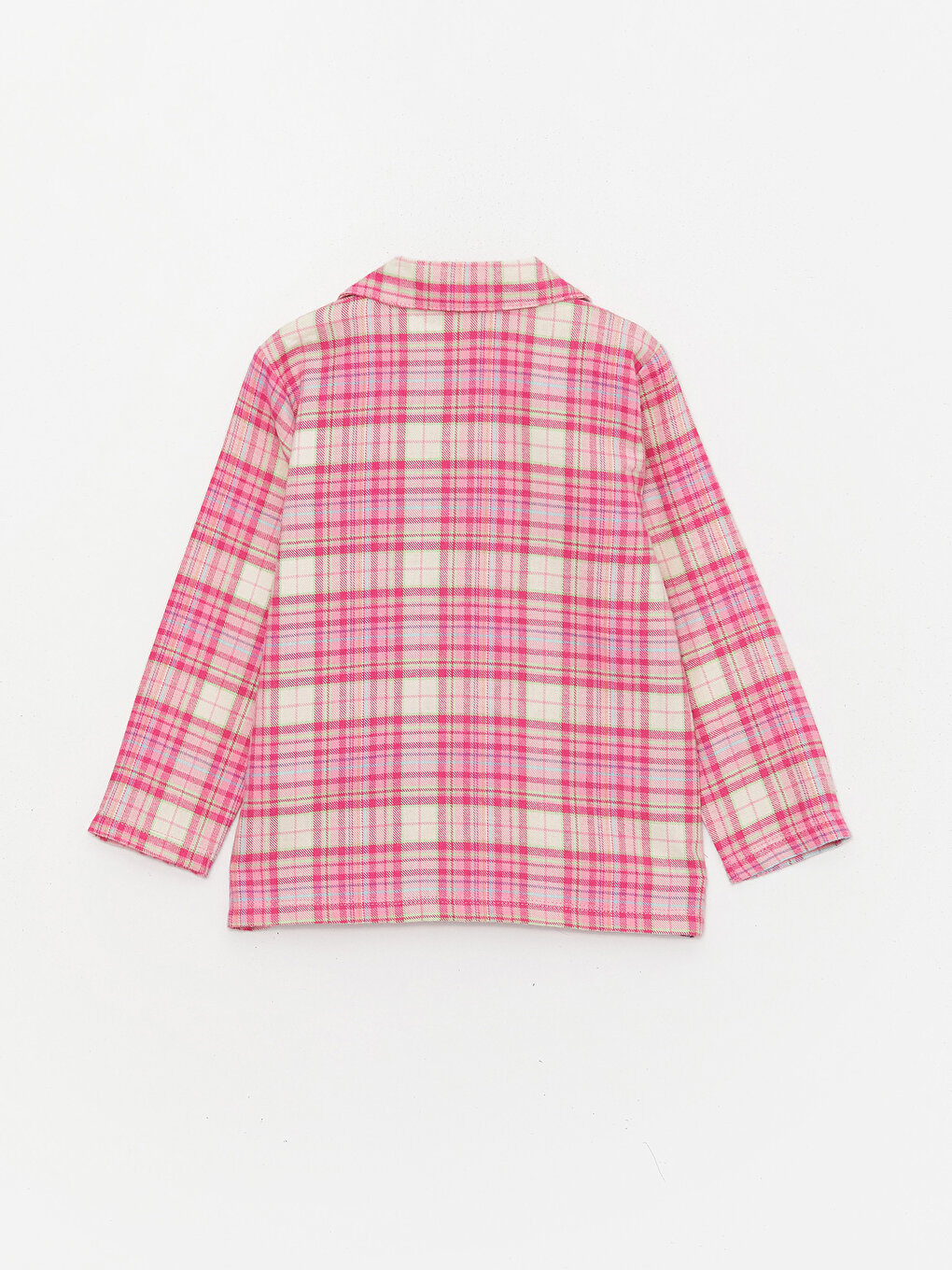 Shirt Collar Long Sleeve Plaid Baby Girl Pajama Set -W3AE11Z1-LHK -  W3AE11Z1-LHK - LC Waikiki
