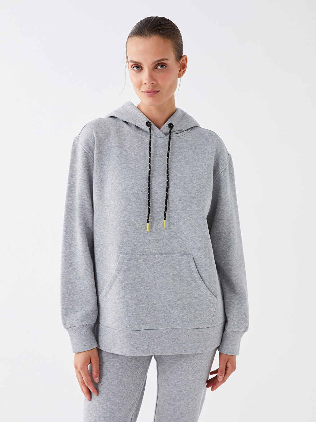 Plain gray hoodie best sale women's
