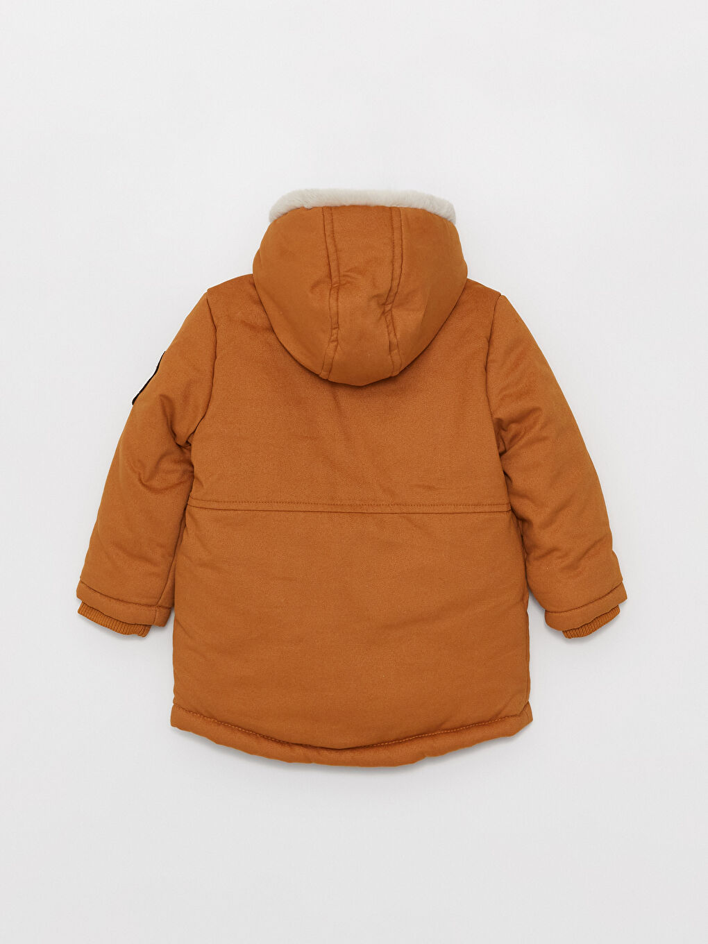 Hooded Long Sleeve Baby Boy Parka W3AT29Z1 GY0 W3AT29Z1 GY0 LC Waikiki