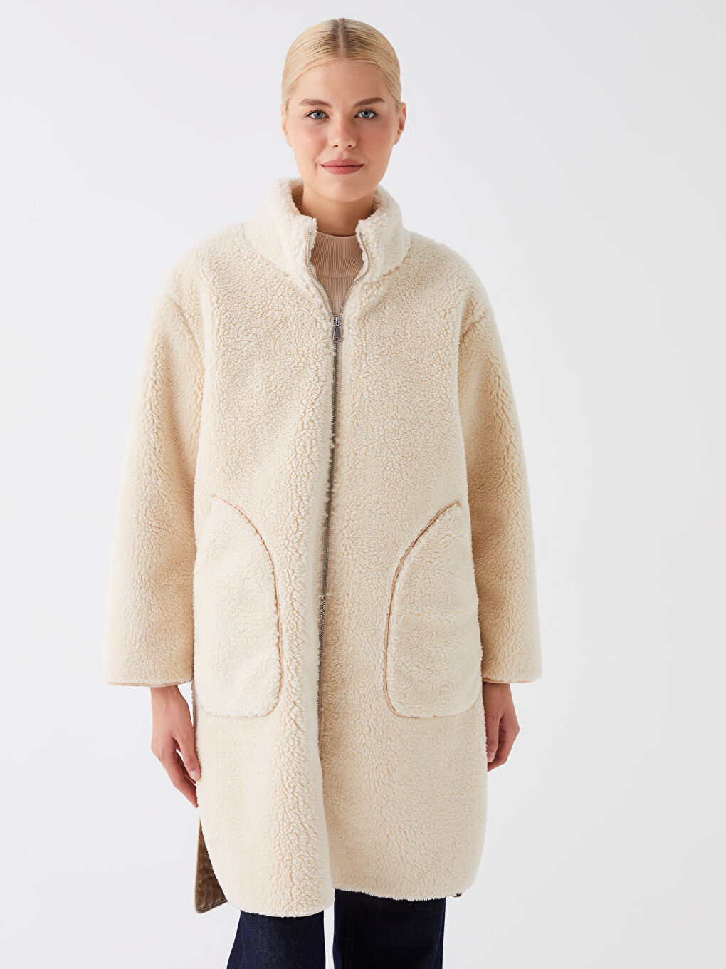 American vintage teddy hotsell coat