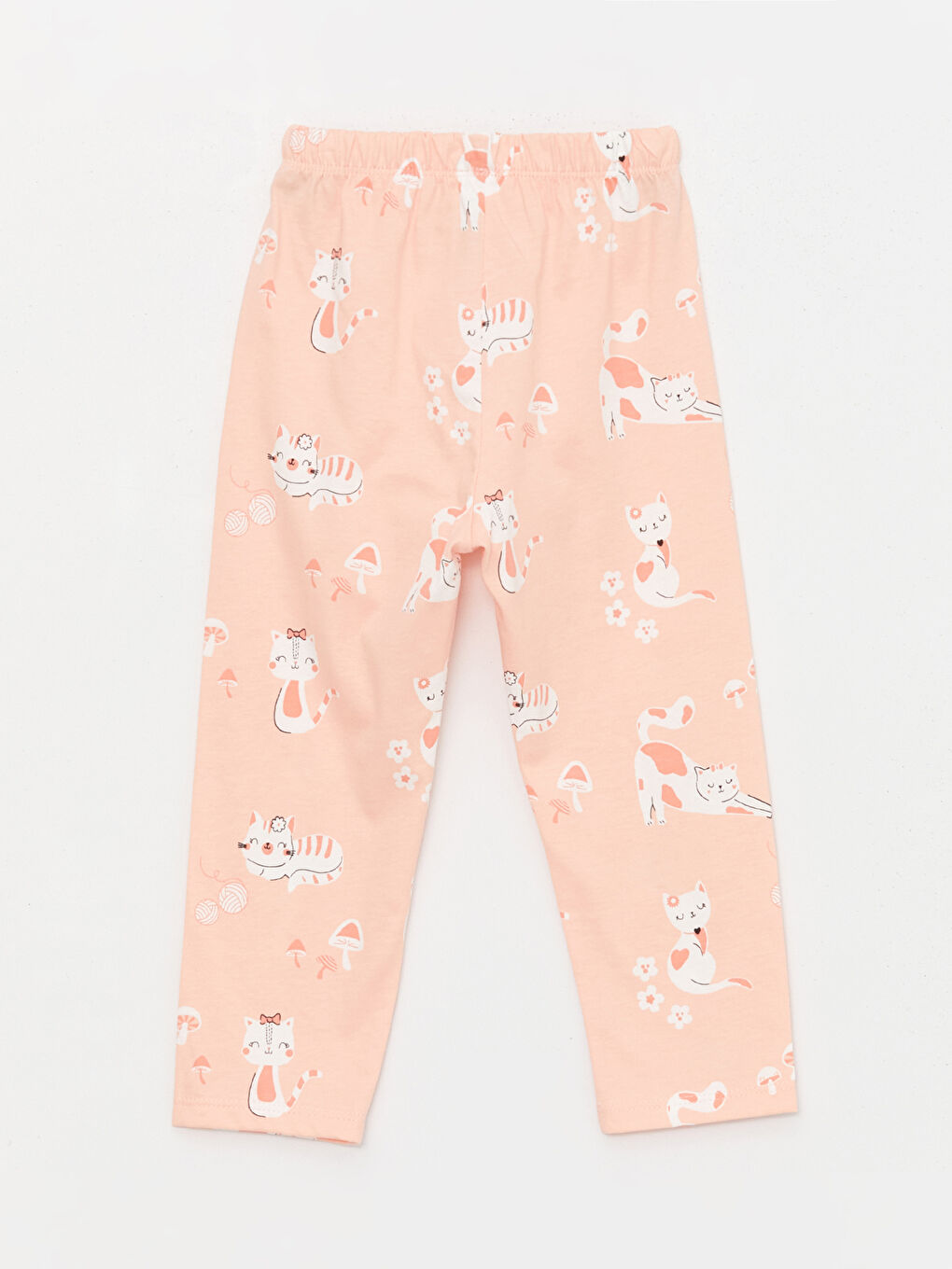 Shirt Collar Long Sleeve Printed Baby Girl Pajama Set W3BK60Z1