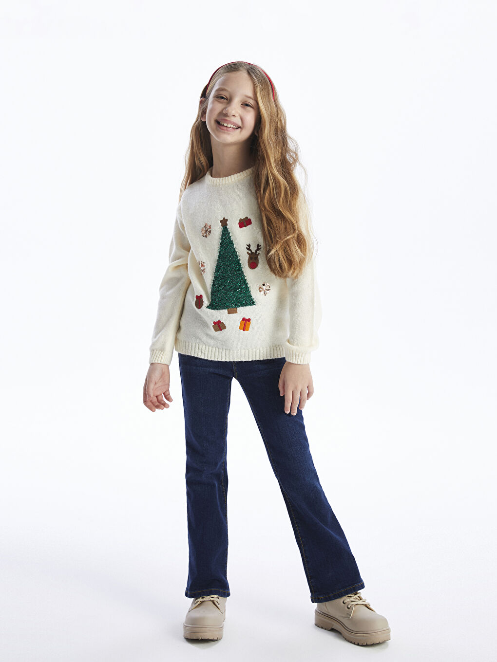 بافت دخترانه ال سی وایکیکی کد W3BM34Z4 | LCW Kids - Image 2