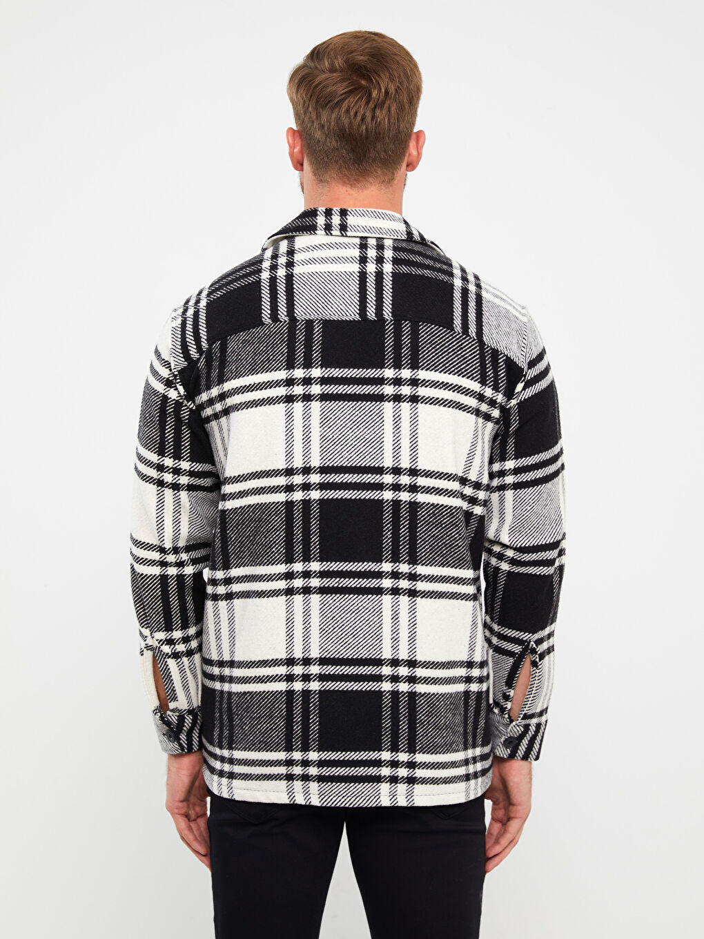 LC WAIKIKI Regular Fit Long Sleeve Plaid Men's Flannel Shirt