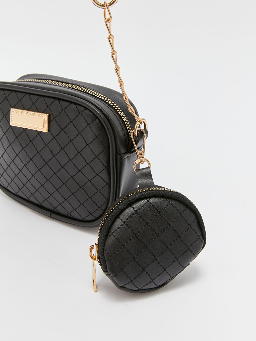 Leather Look Crocodile Patterned Girl's Crossbody Bag