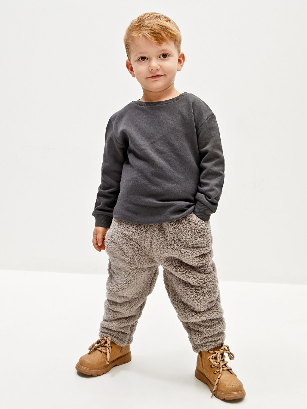 Lc Waikiki Baby Boy Sweatpants LC WAIKIKI Elasticated Waist Thick Basic  Baby Boys' Sweatpants