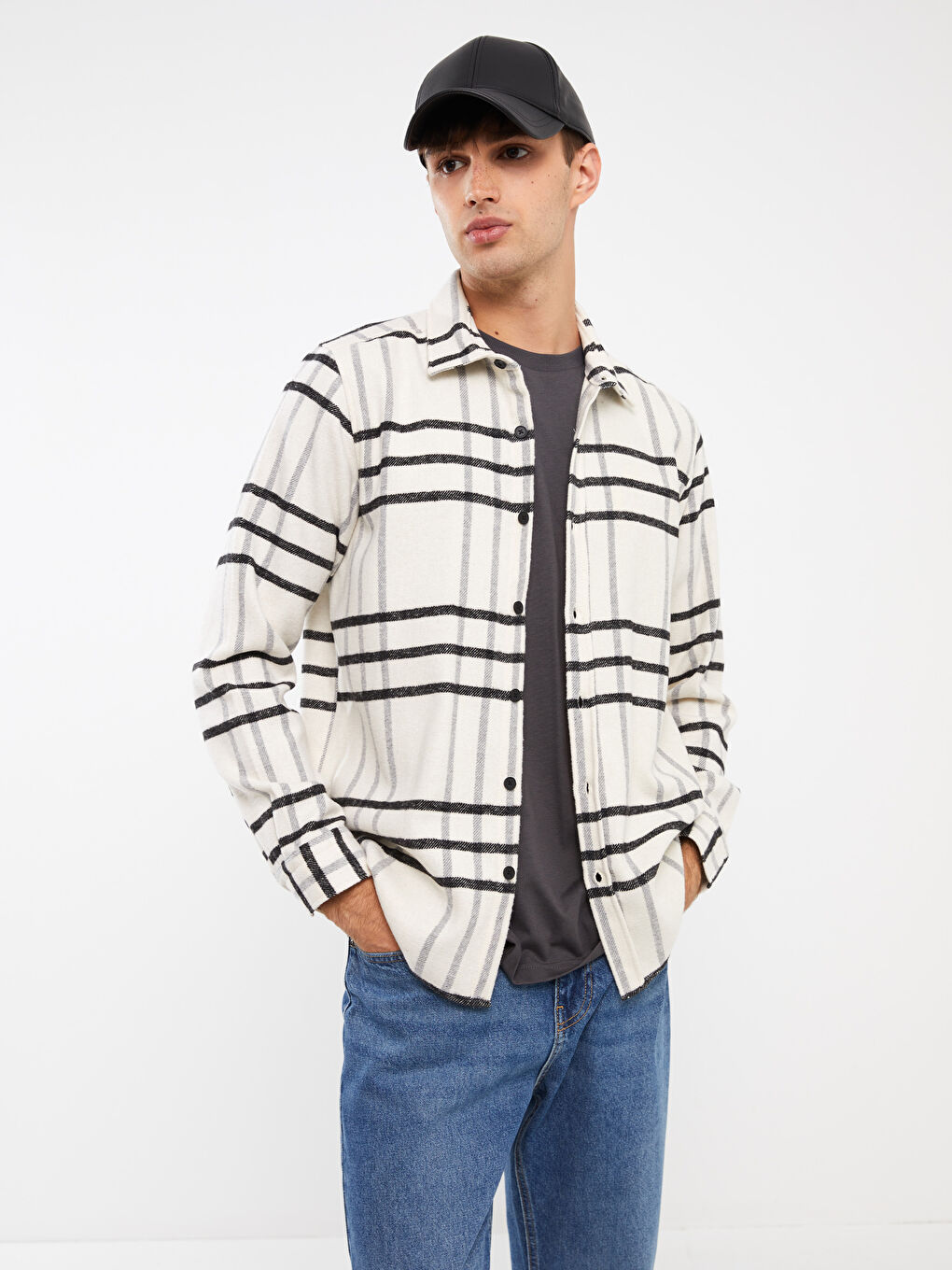 Olaf Boxy Seersucker Stripe Shirt SS 
