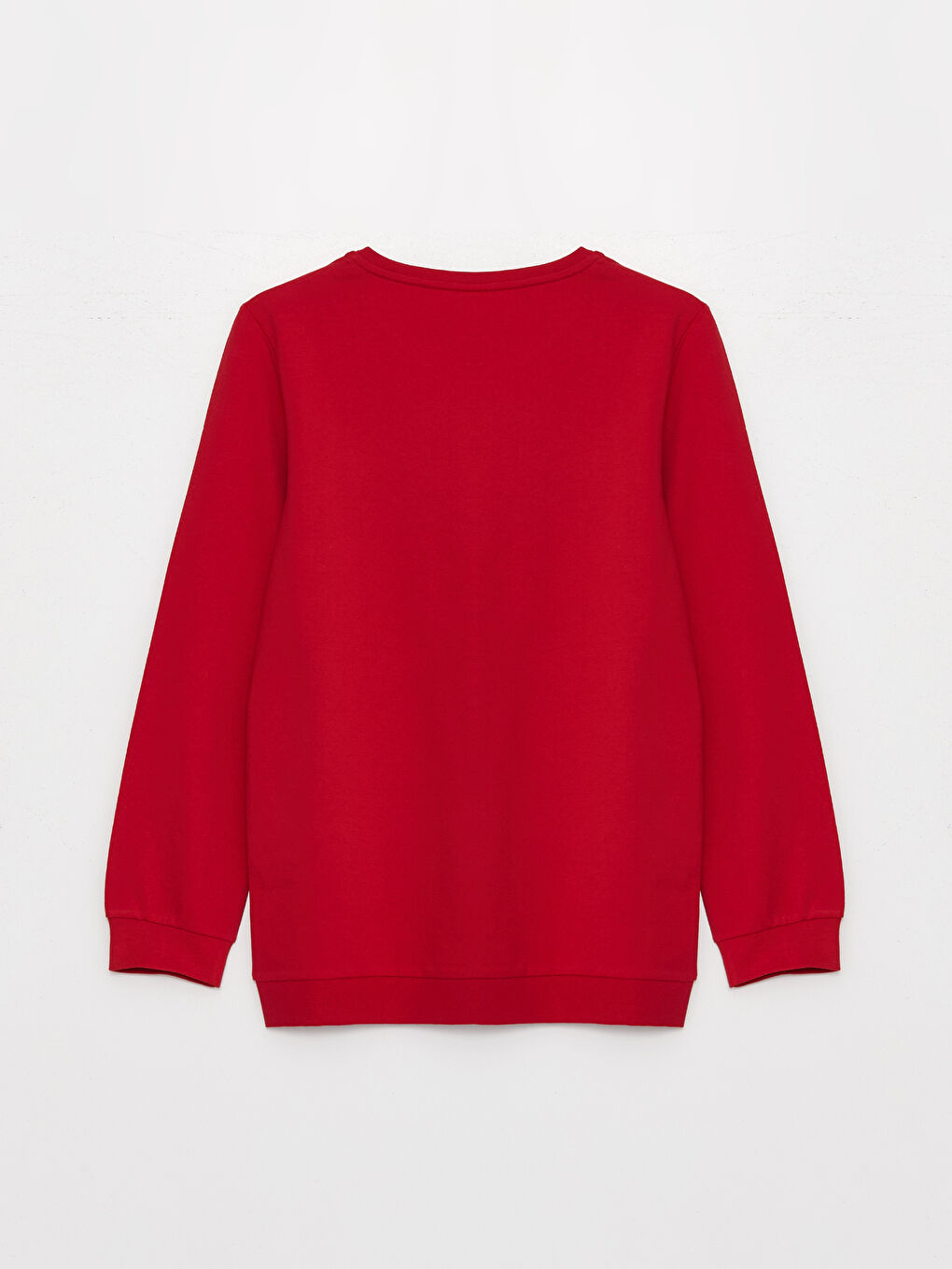 Crew Neck Printed Long Sleeve Women's Pajama Set -W3DT00Z8-HKP ...