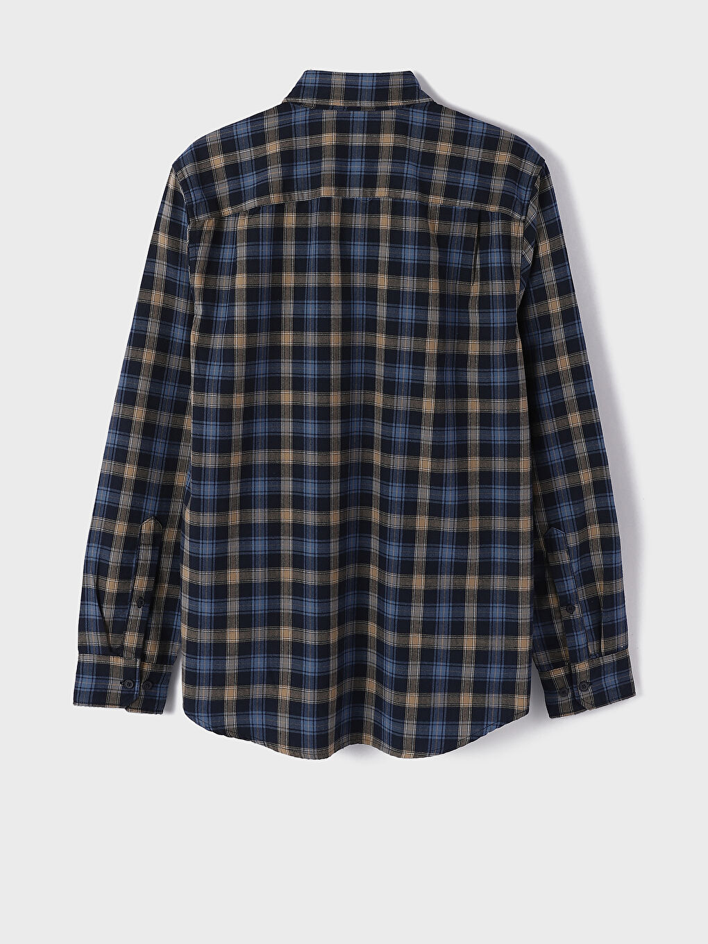 Regular Fit Long Sleeve Plaid Men's Lumberjack Shirt -W3FO64Z8-LN6 -  W3FO64Z8-LN6 - LC Waikiki