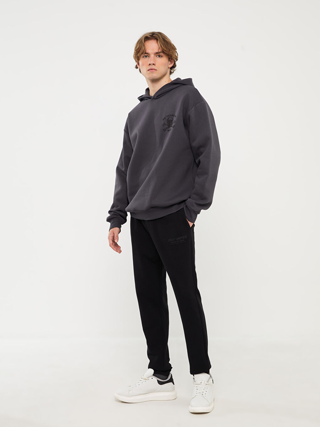 Standard Fit Men's Thick Jogger Sweatpants -W3FY31Z8-CVL