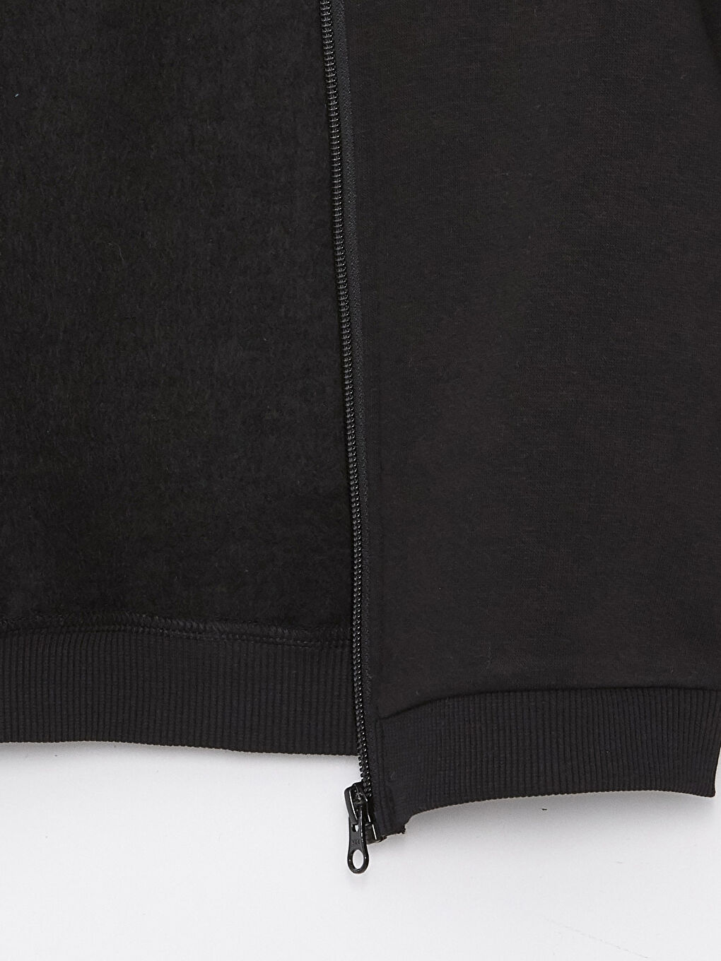 Crew Neck Long Sleeve Basic Baby Boy Zipper Sweatshirt W3GO24Z1HPT