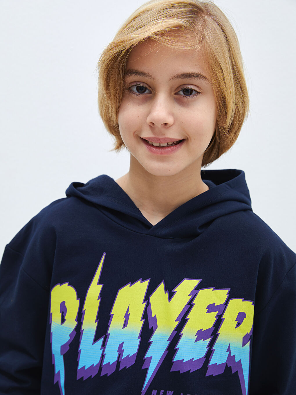 全ての Long Printed Sleeve W3GR24Z4 - -W3GR24Z4-DWP Hoodie Boys' ウェア