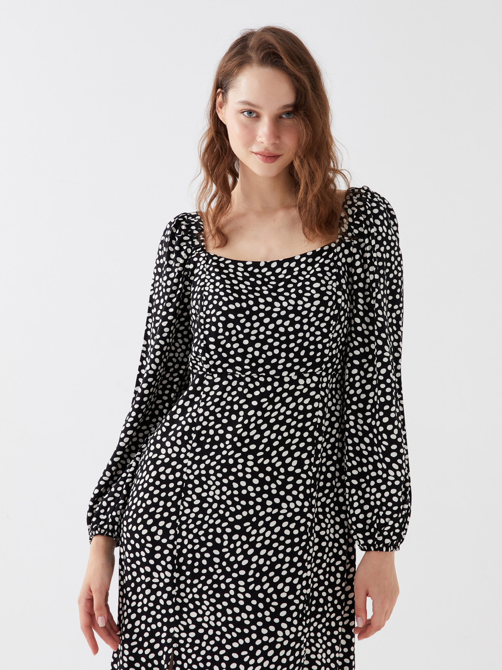 Robe Noire Soirée Primark Atmosphere - Mousseline De Soie, Taille 8, Neuve Avec étiquettes, Longueur Genou