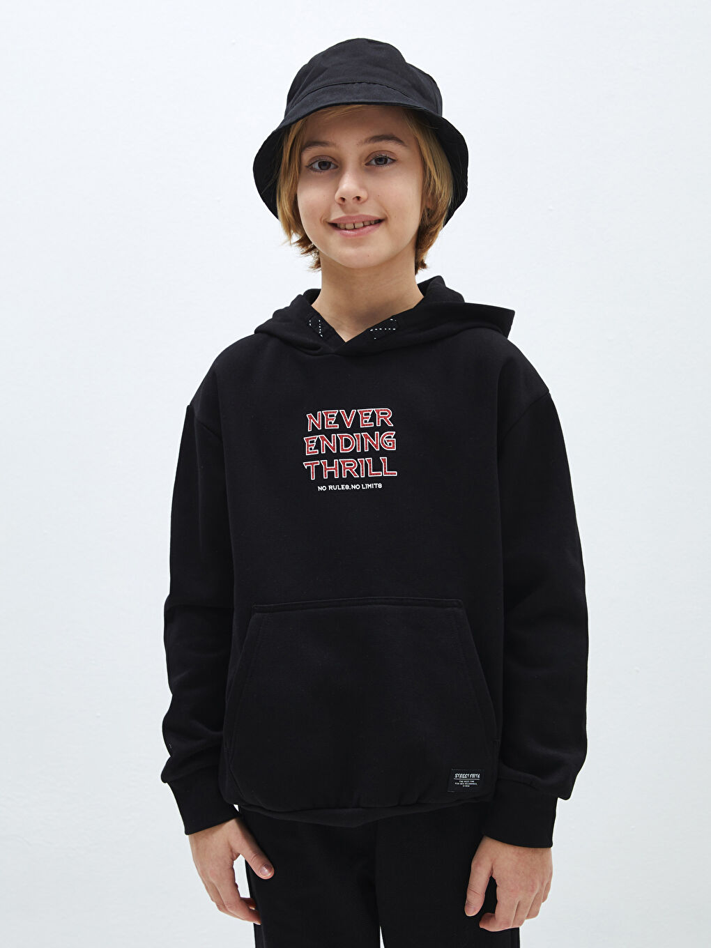 Baby boy black hoodie outlet