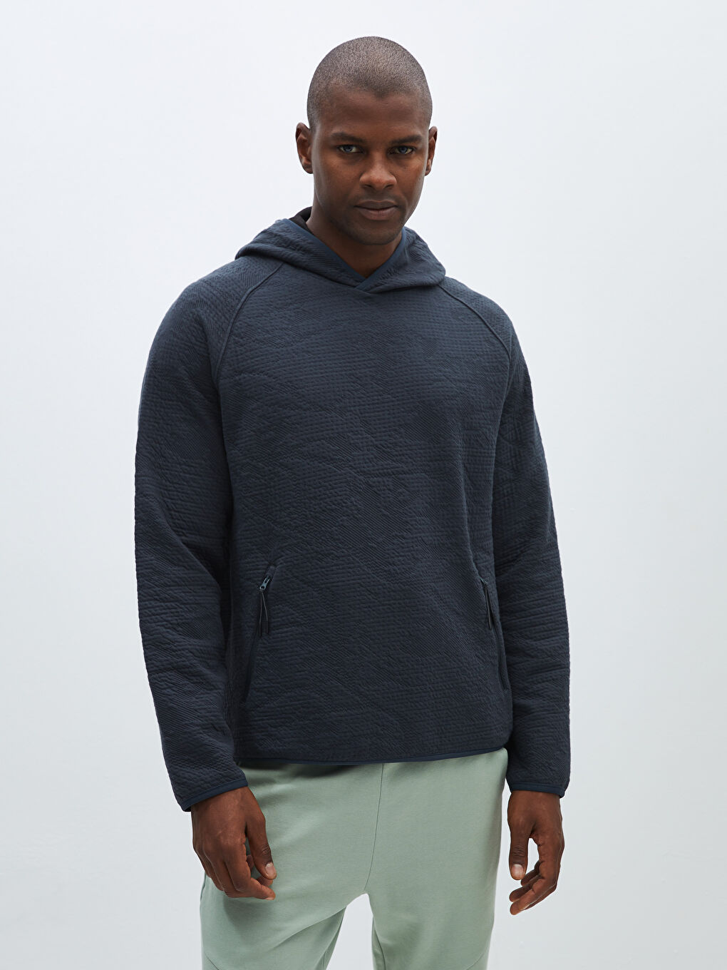 GR Uzun Kollu Polar Erkek Hoodie W3IR87Z8 LZF LC Waikiki