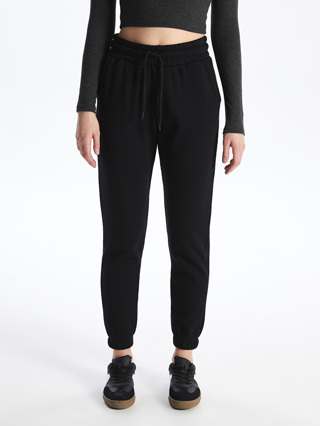 Elastic Waist Women s Thick Sweatpants W3JM91Z8 CVL W3JM91Z8 CVL LC Waikiki