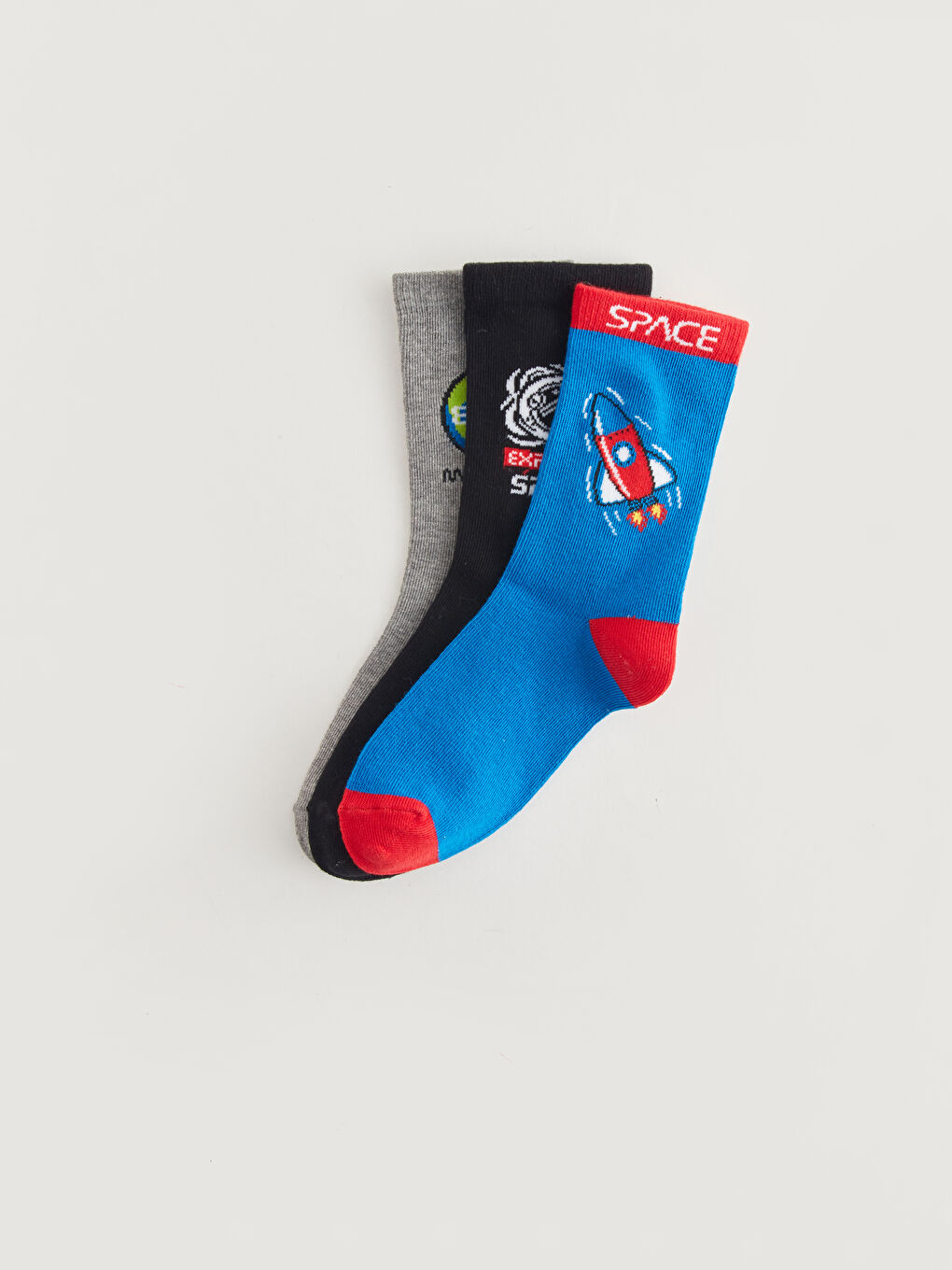 جوراب پسرانه ال سی وایکیکی کیدز W3JP78Z4 - K00 | LCW Kids - Image 2