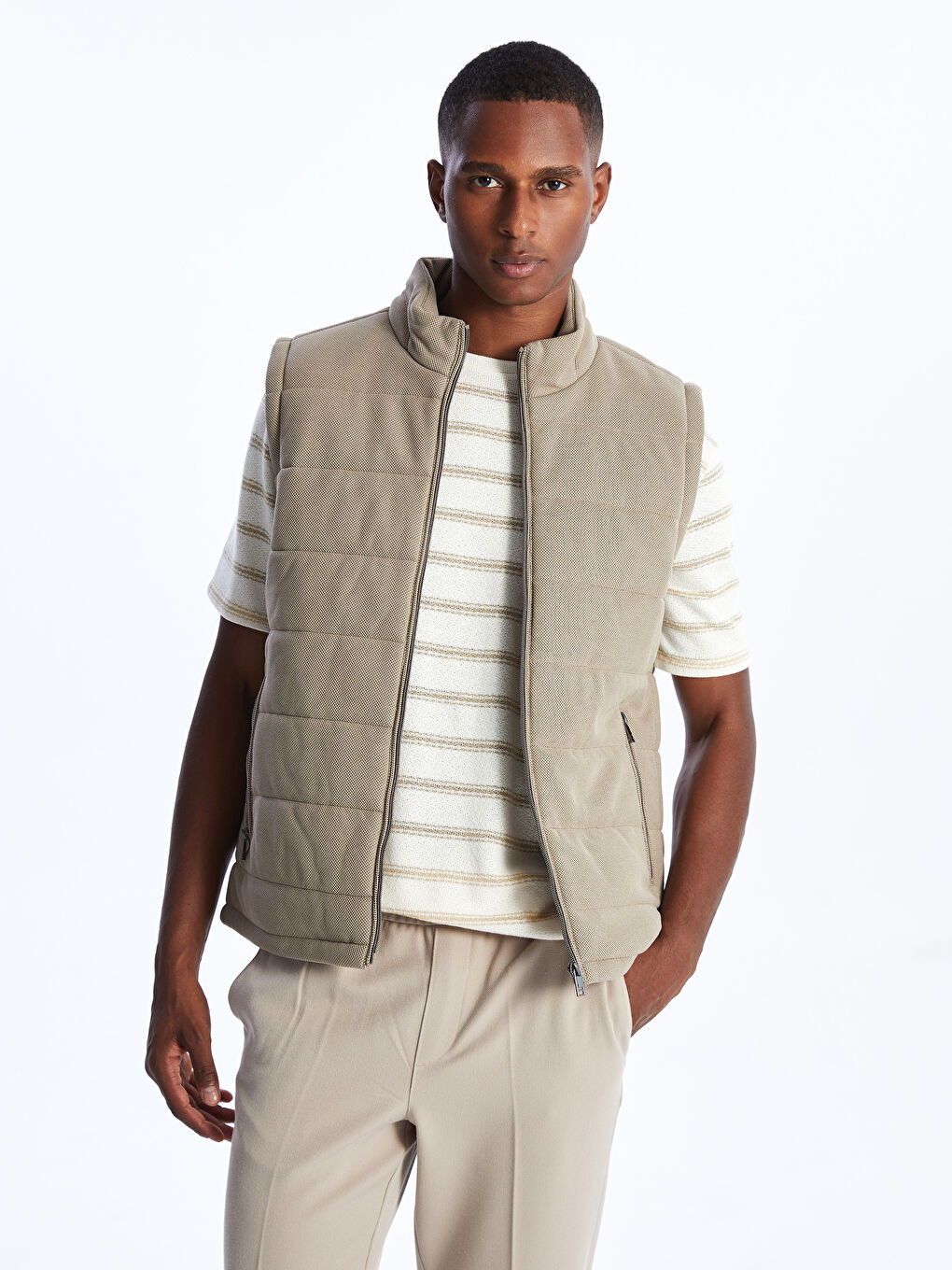 Men's vest slim fit top