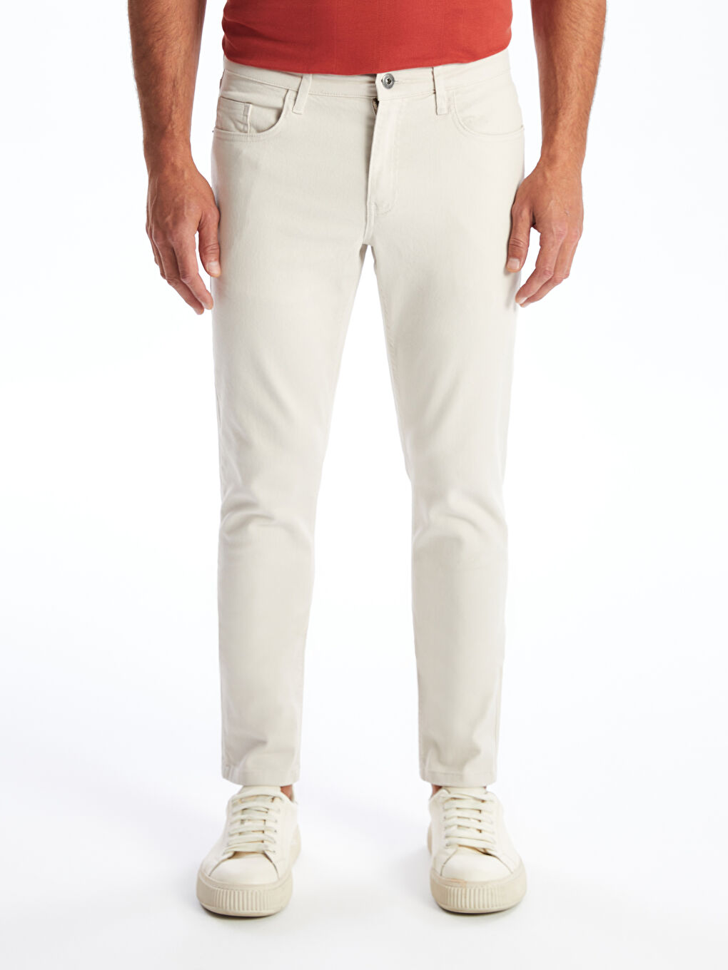 GRİ Dar Kalıp Erkek Chino Pantolon - S40155Z8-FZJ | LCW