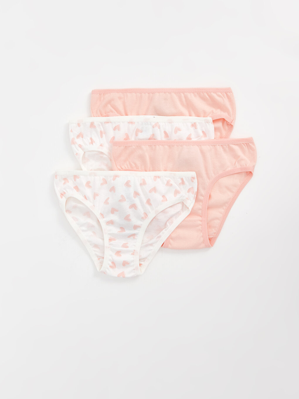 Elastic Waist Printed Baby Girl Panties 4-pack -S40620Z1-LRA - S40620Z1-LRA  - LC Waikiki