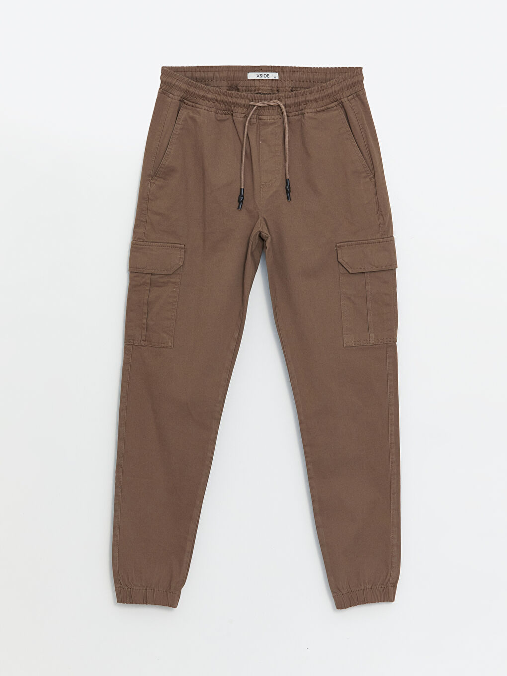 Slim Fit Gabardine Men's Cargo Trousers -S41004Z8-VC3