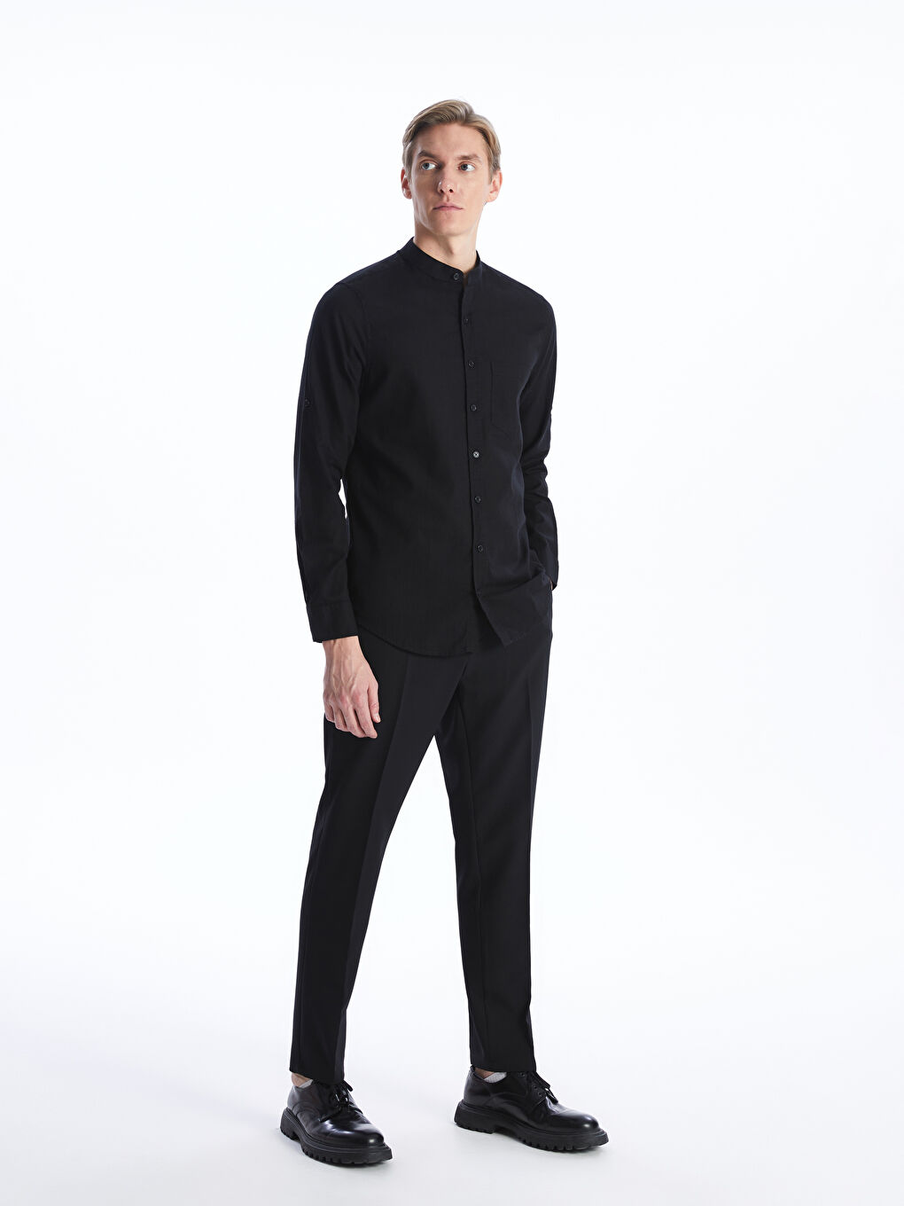 پیراهن مردانه فیت نرمال ال سی وایکیکی کلاسیک S41072Z8 | LCWAIKIKI Classic - Image 3