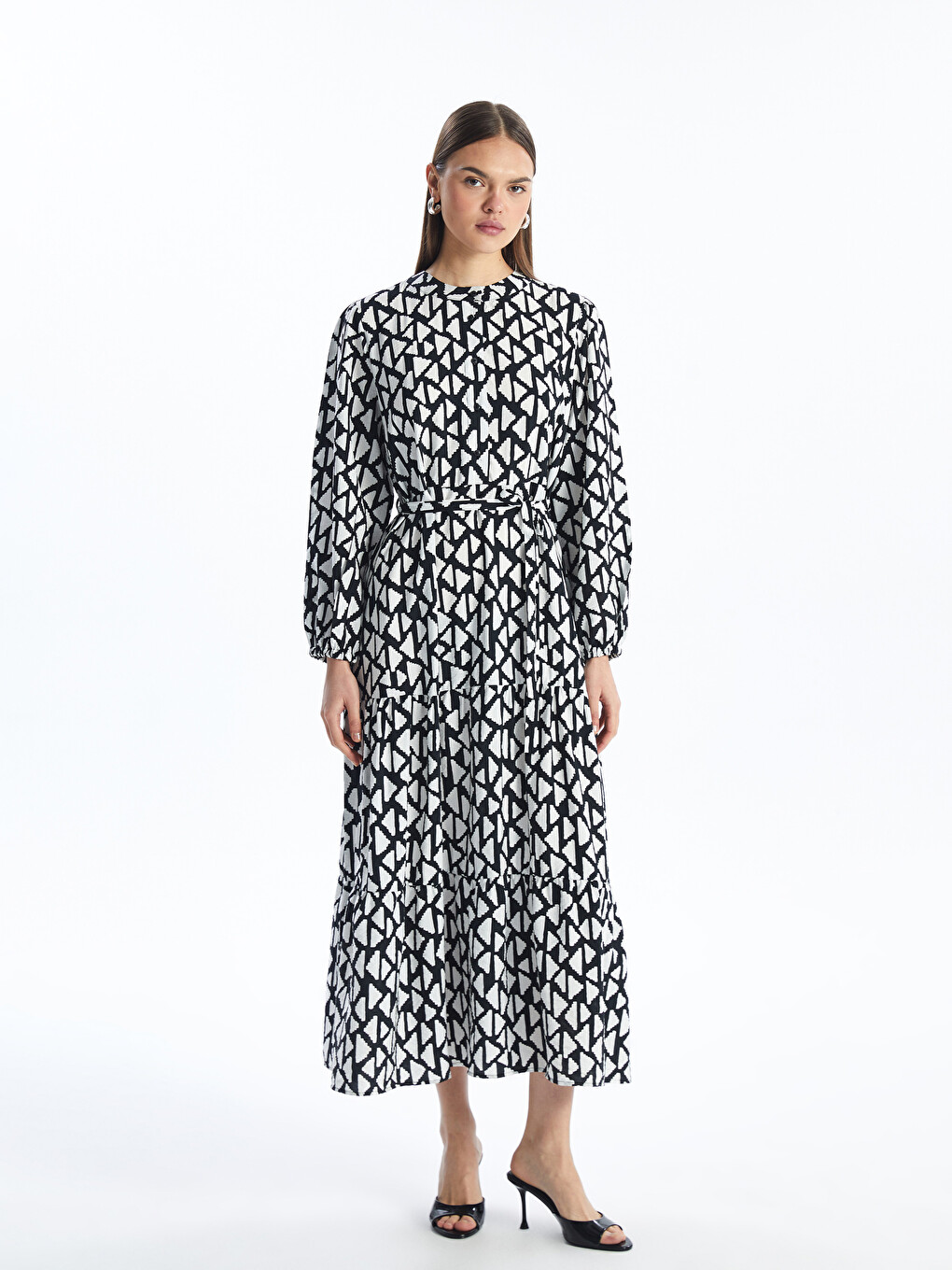 uhr ウーア flower printed long dressワンピース - ワンピース