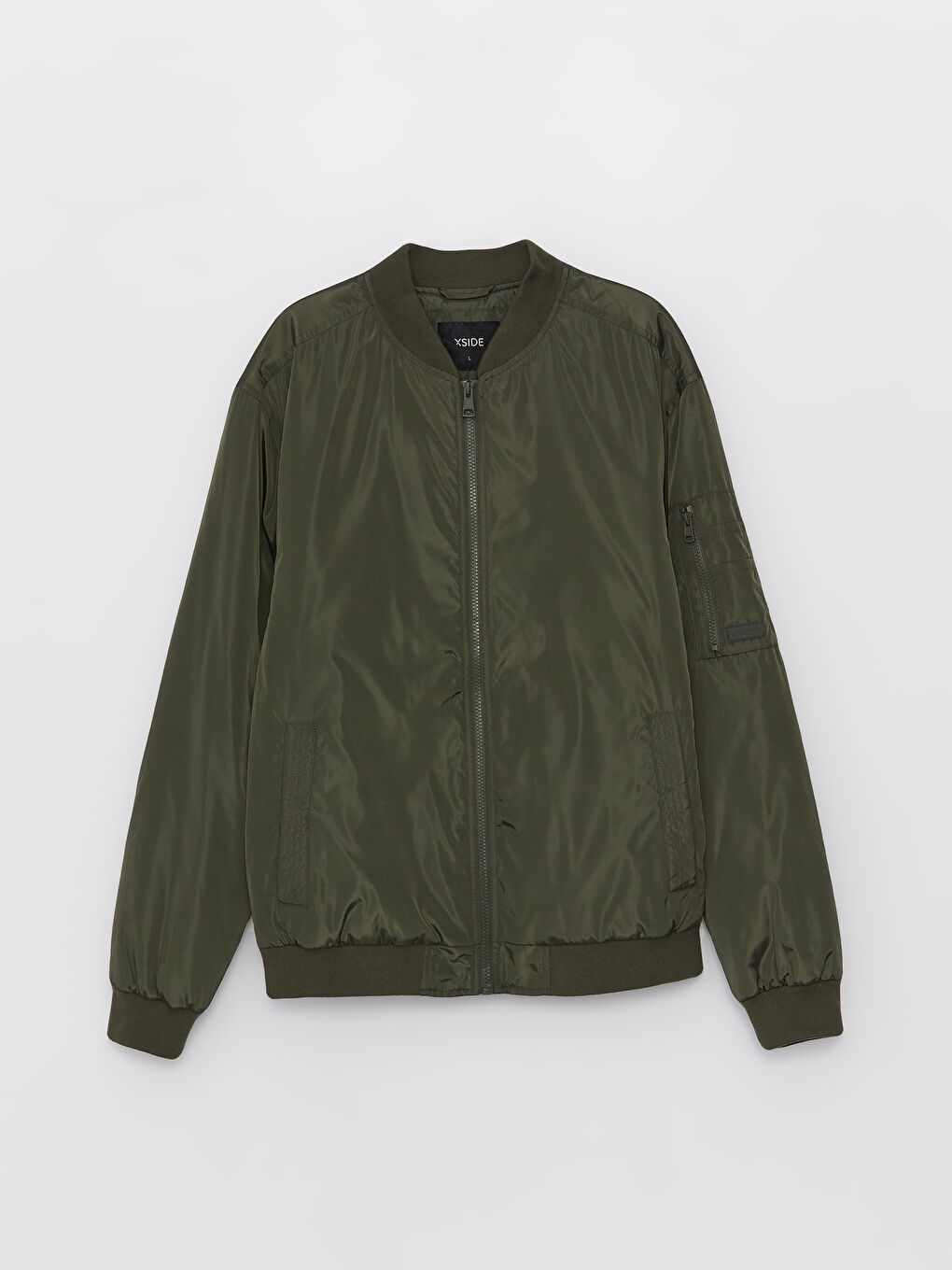 Comfortable Fit College Collar Men's Bomber Coat -S41143Z8