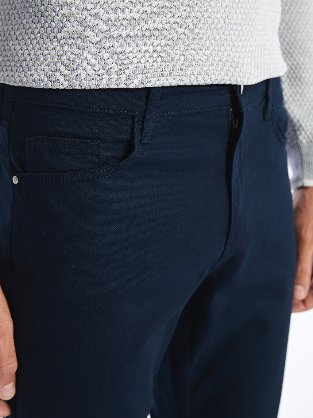 شلوار مردانه فیت نرمال ال سی وایکیکی کلاسیک S41879Z8 | LCWAIKIKI Classic - Image 6