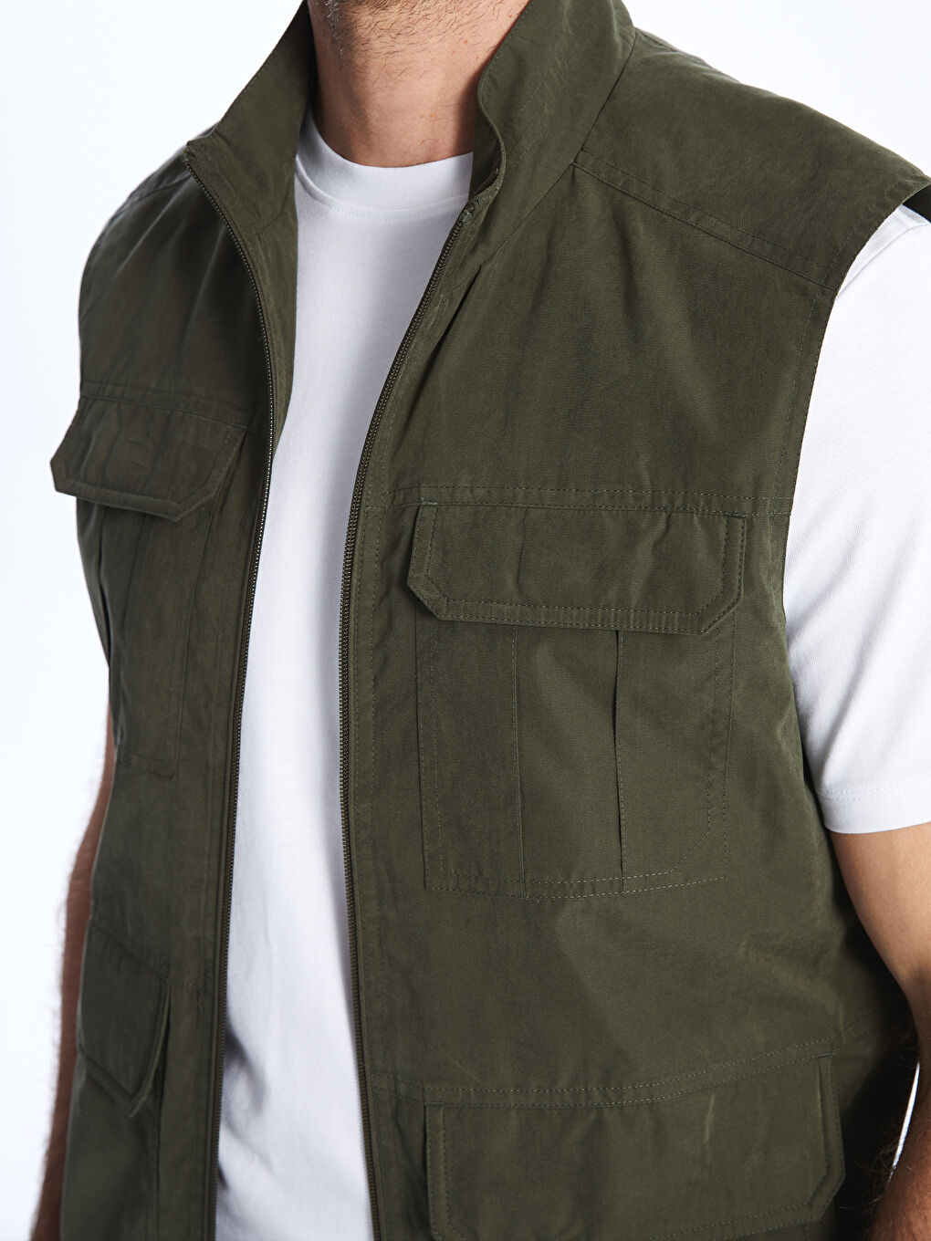 今ならほぼ即納！ Vest Men's Neck Turtle Fit Standard -S42342Z8-HDU S42342Z8 - 置物