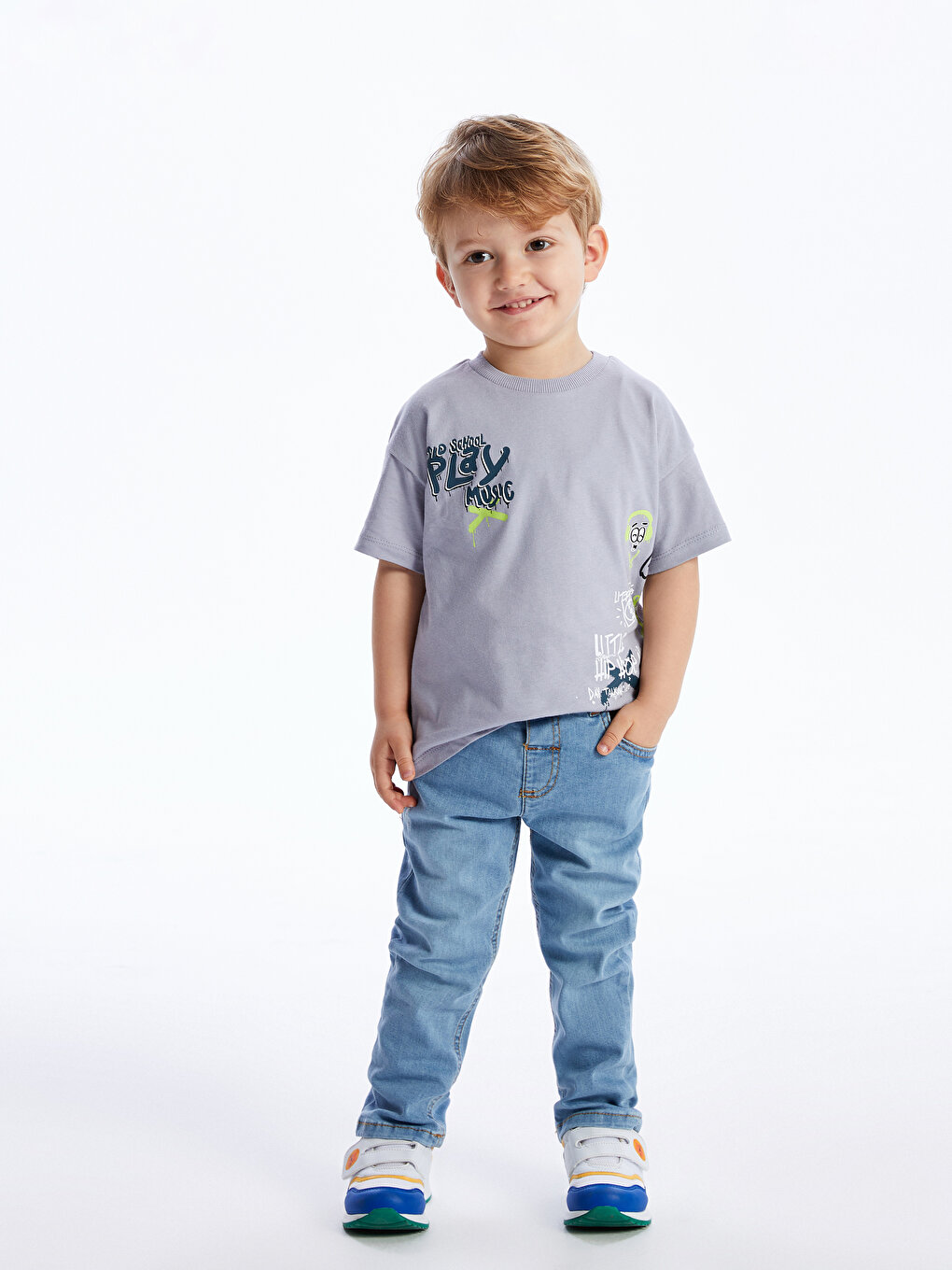 Basic Baby Boy Denim Trousers -S42484Z1-311 - S42484Z1-311 - LC 
