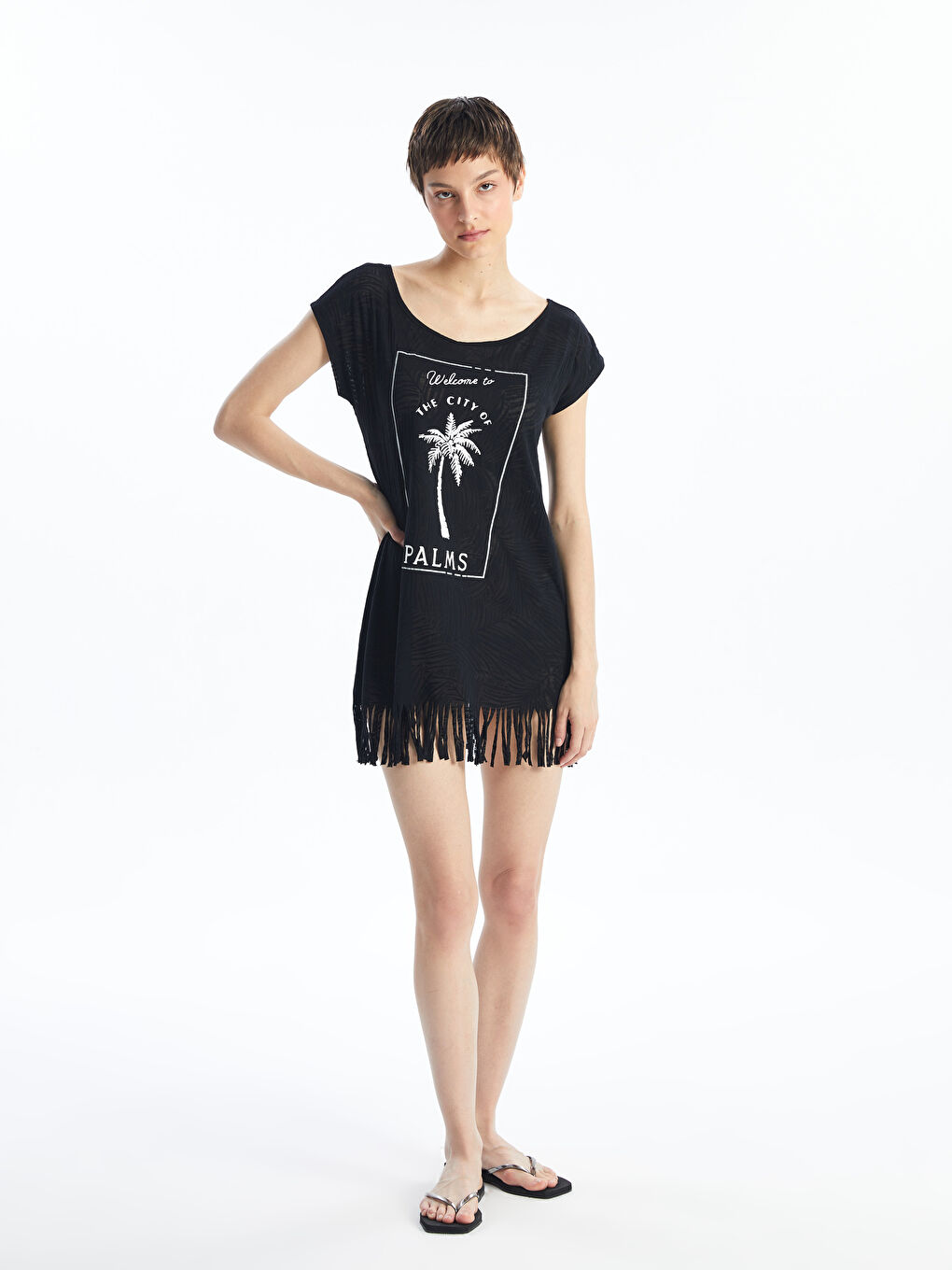 Boat neck short sleeve dress online