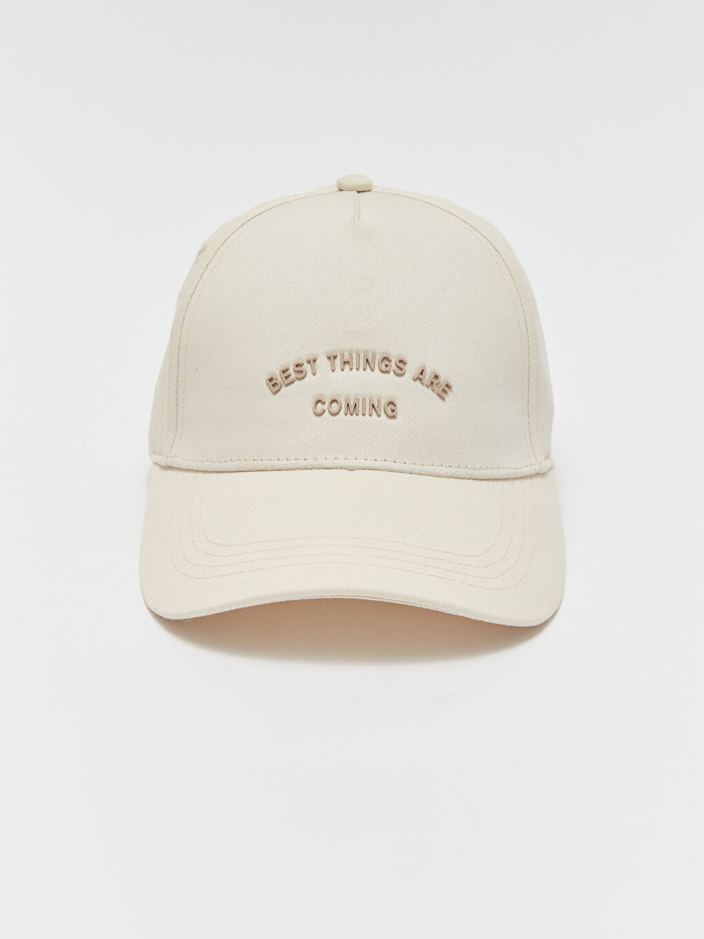 Text Embroidered Women's Baseball Cap -S42901Z8-FEU