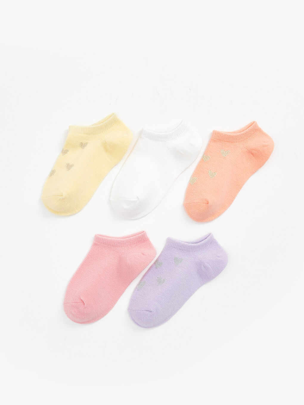 Printed Baby Girl Booties Socks 5 Pieces S42949Z1 FDS S42949Z1 FDS LC Waikiki