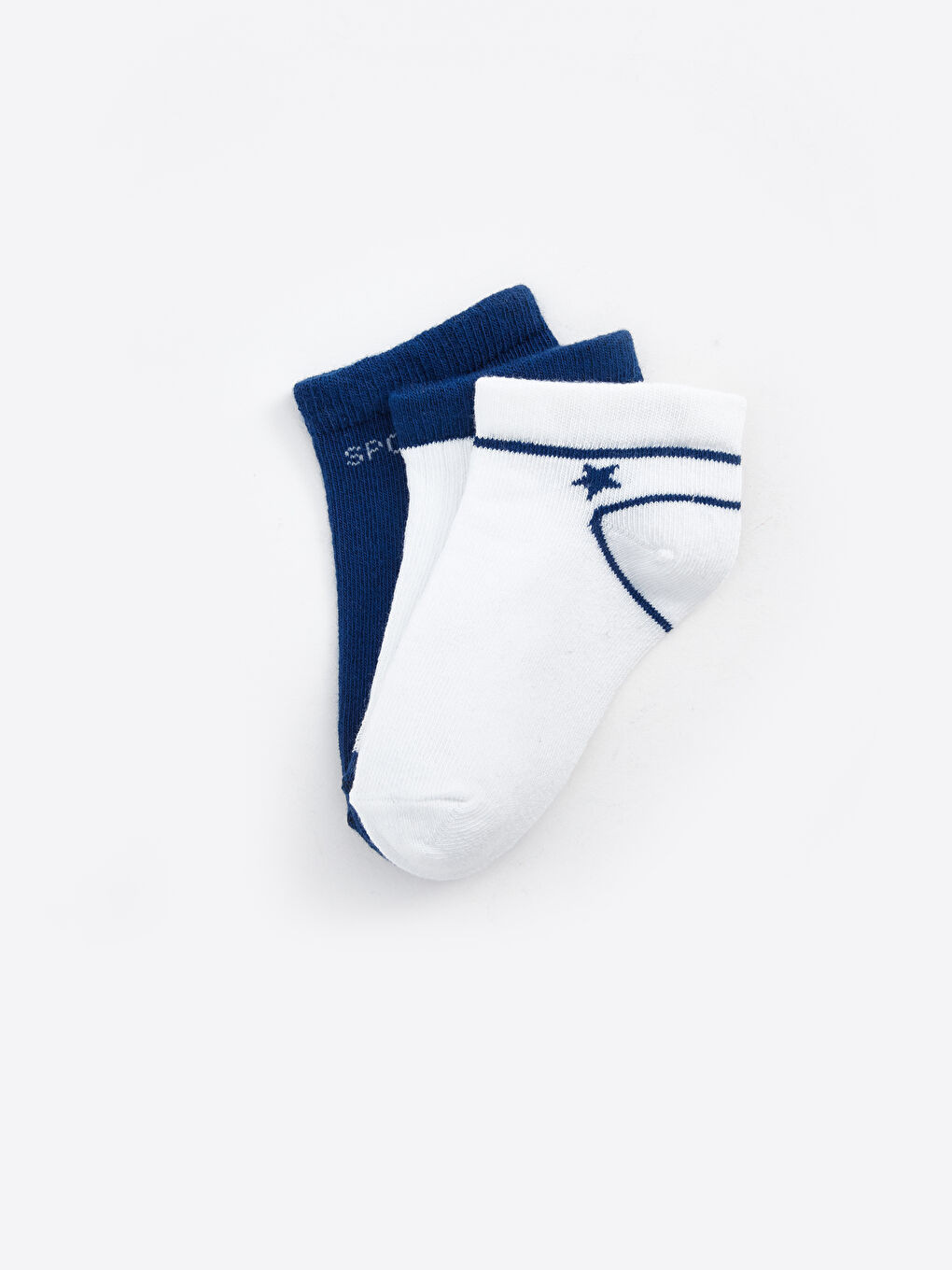 Printed Baby Boy Booties Socks 3 Pack -S43555Z1-HKF