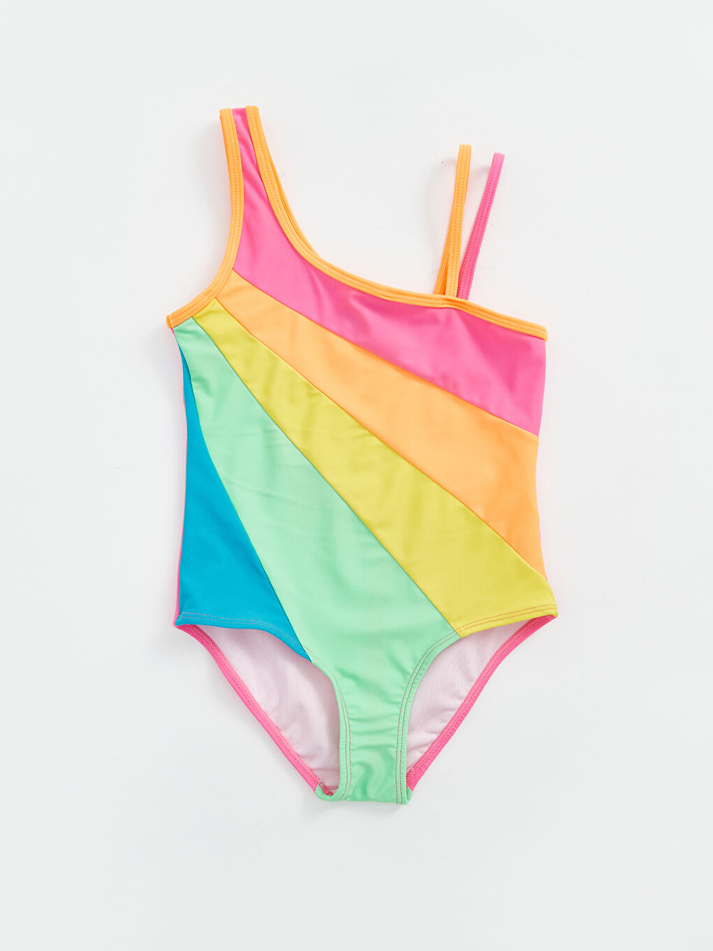 Quick Drying Color Block Girls Swimsuit S44856Z4 E88 S44856Z4 E88 LC Waikiki