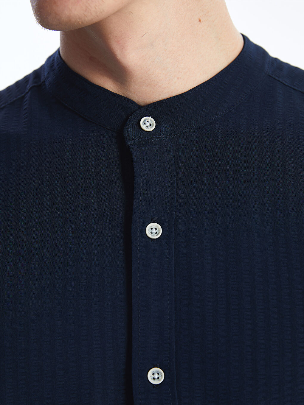 پیراهن مردانه فیت نرمال ال سی وایکیکی ویژن S45968Z8 | LCW Vision - Image 4