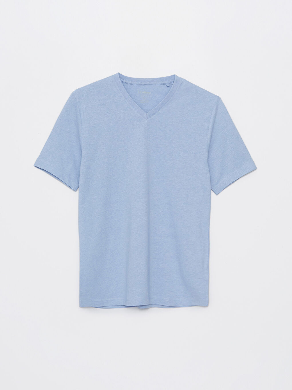本店は Combed Sleeve Short Neck V Cotton -S46249Z8 T-shirt Men's トップス