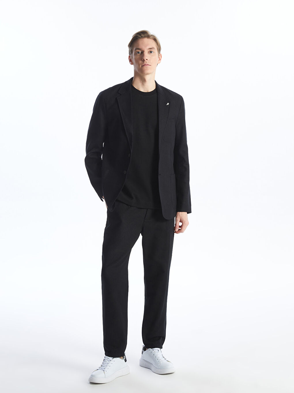 کت بلیزر مردانه اسلیم فیت ال سی وایکیکی ویژن S46627Z8 | LCW Vision - Image 3