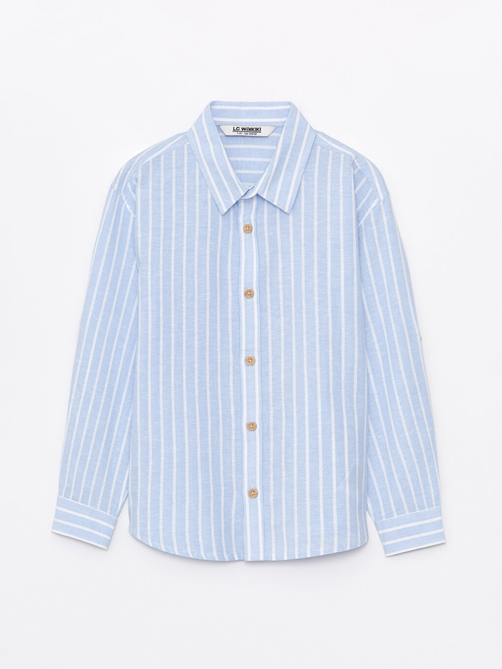 Comfy Pattern Striped Boy Shirt -S46767Z4-LEN - S46767Z4-LEN - LC 