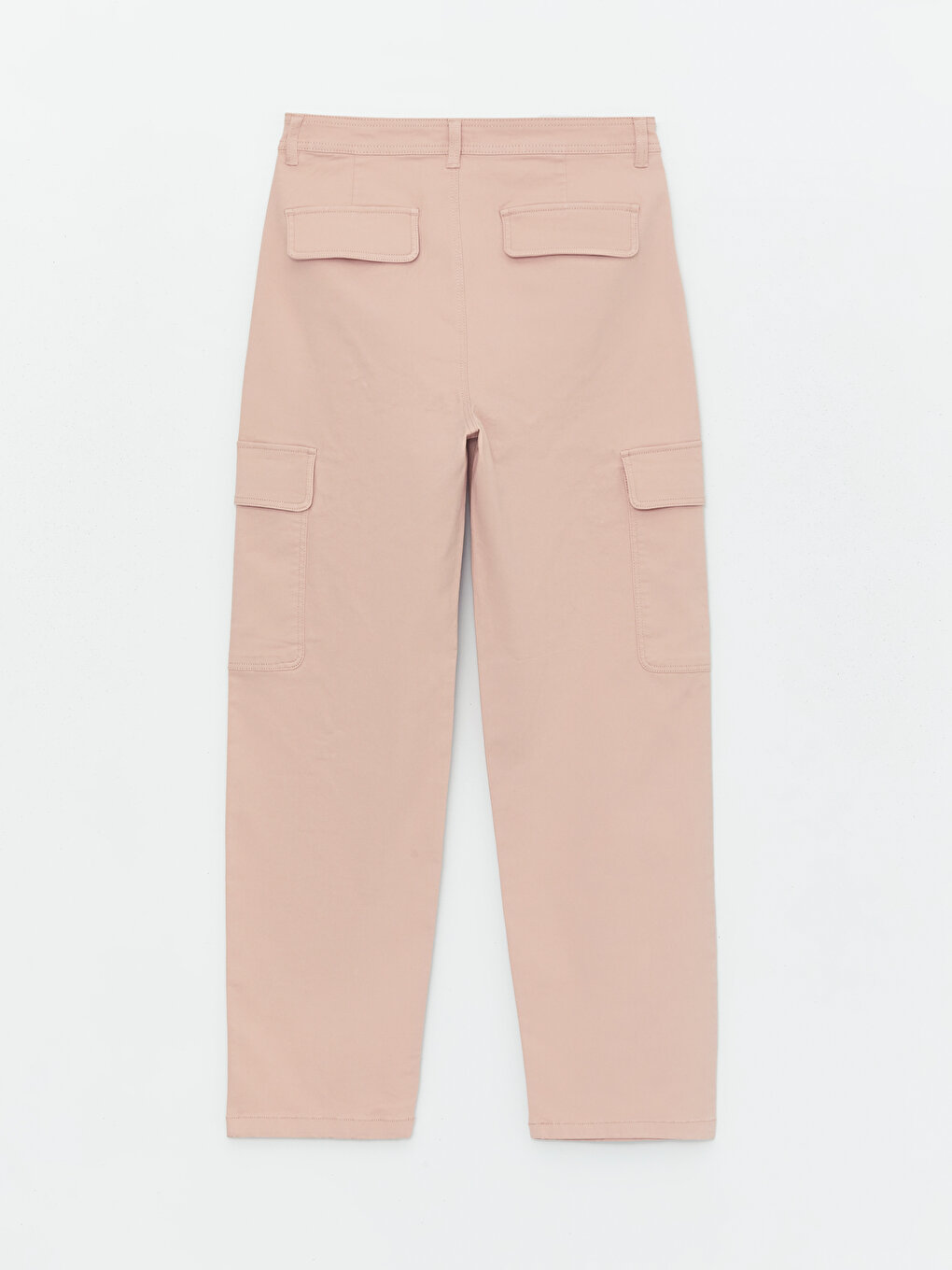 Standard Fit Gabardine Women's Cargo Pants -S47160Z8-V5V