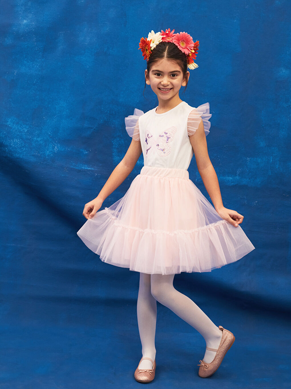 Elastic Waist Girl Tutu Skirt S47164Z4 QWN S47164Z4 QWN LC Waikiki
