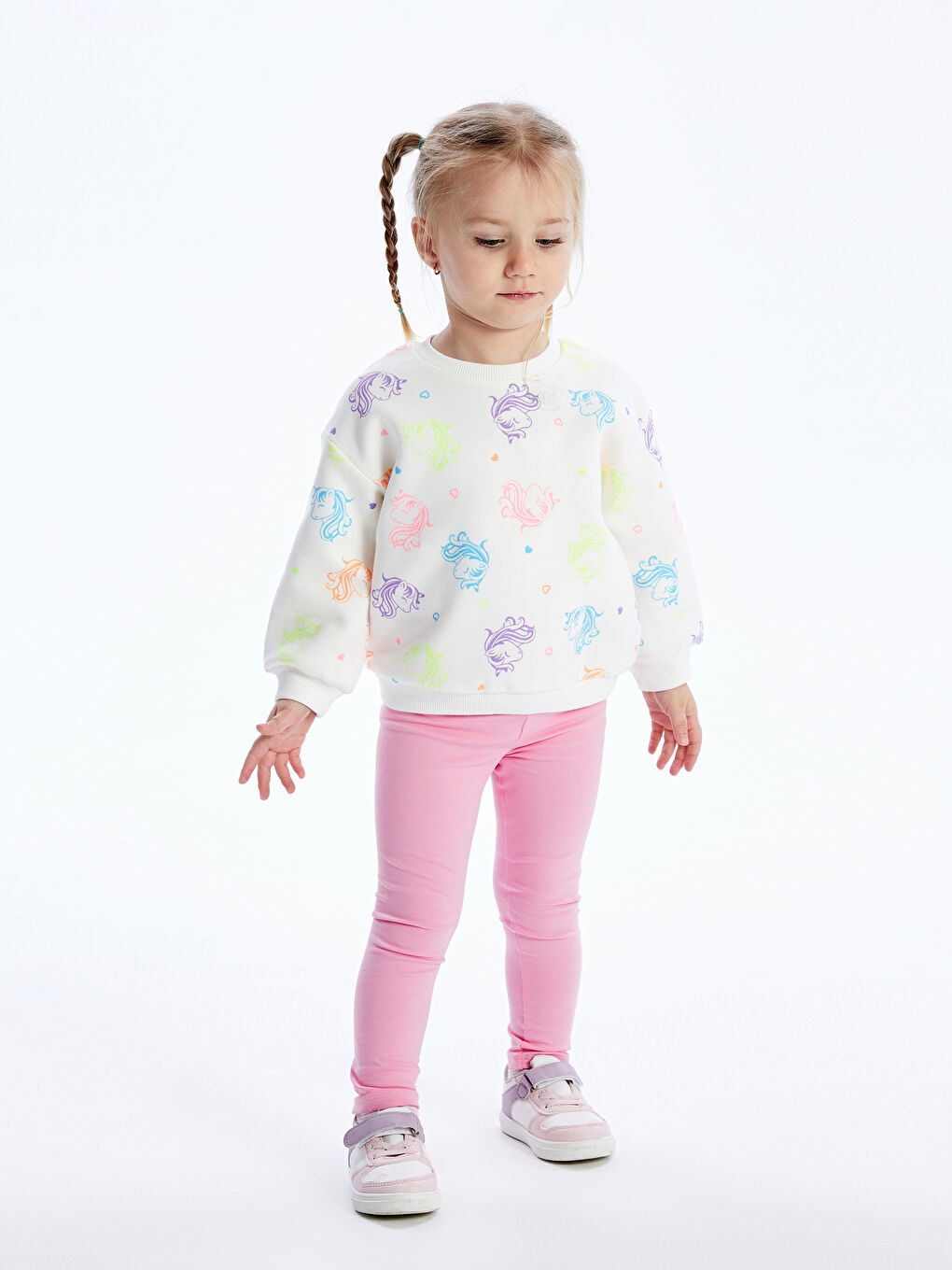 لگ نوزاد دختر سوپر اسلیم فیت ال سی وایکیکی بیبی S48936Z1 | LCW baby - Image 2