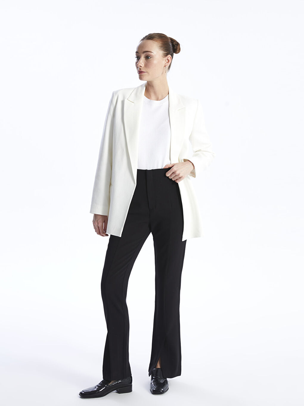 Slim Fit Regular Bell-Bottoms Women 