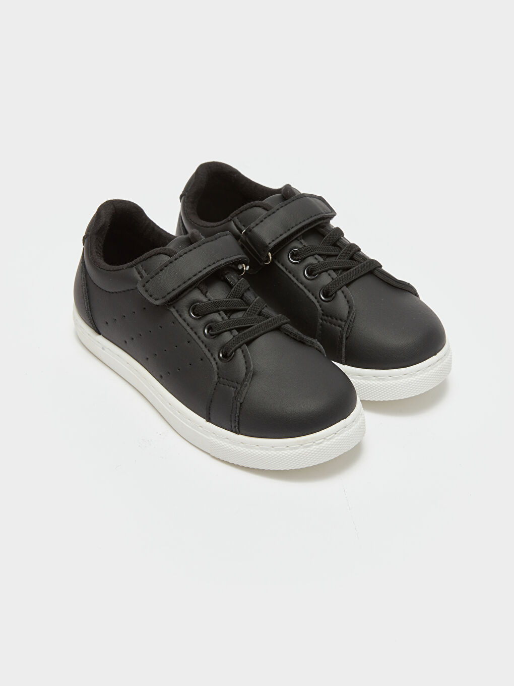Lace Up and Velcro Boys Sneakers S4AQ13Z4 HUC S4AQ13Z4 HUC LC Waikiki