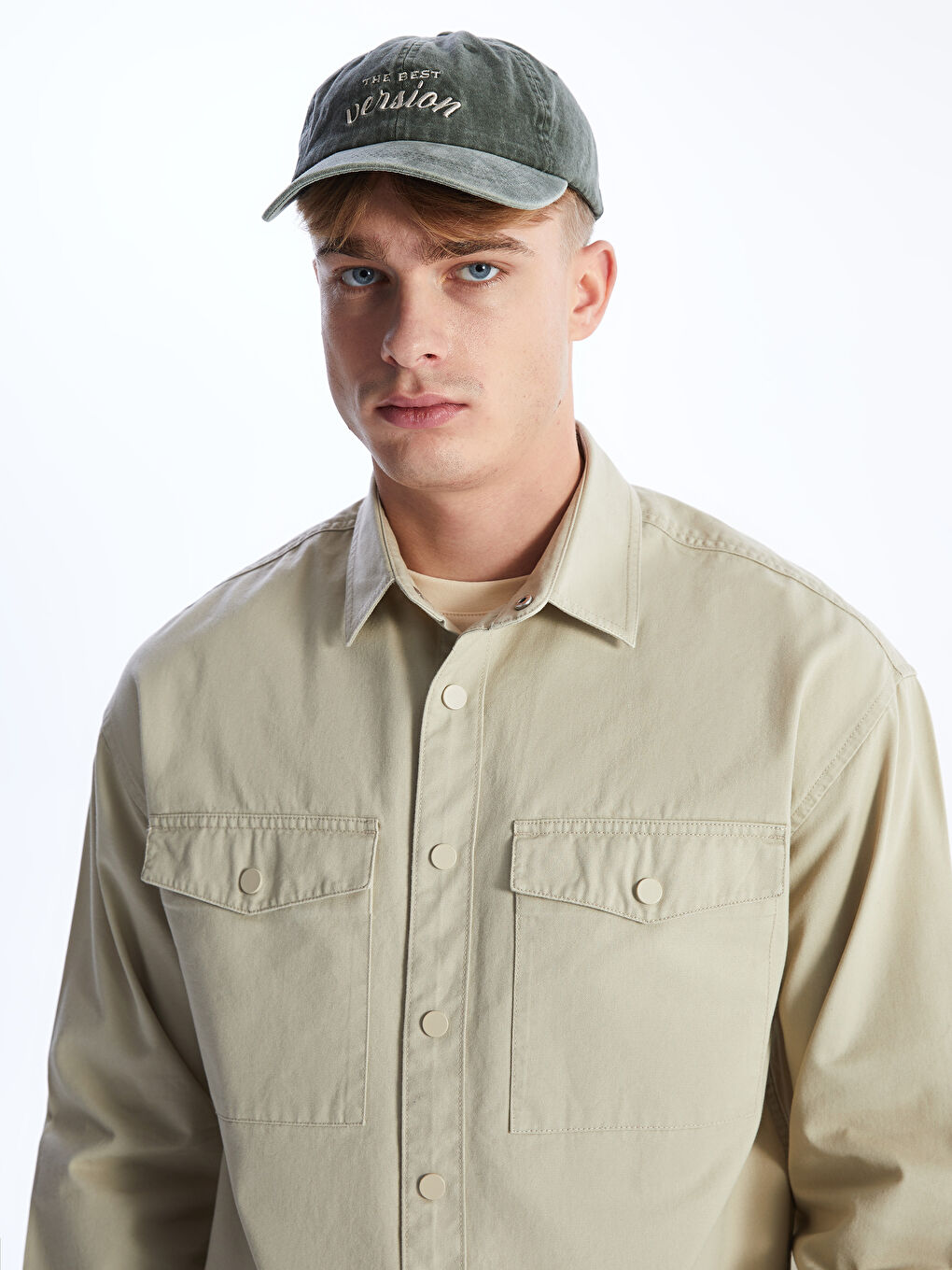 کت پیراهن مردانه فیت راحت ایکس ساید S4AS83Z8 | XSIDE - Image 2