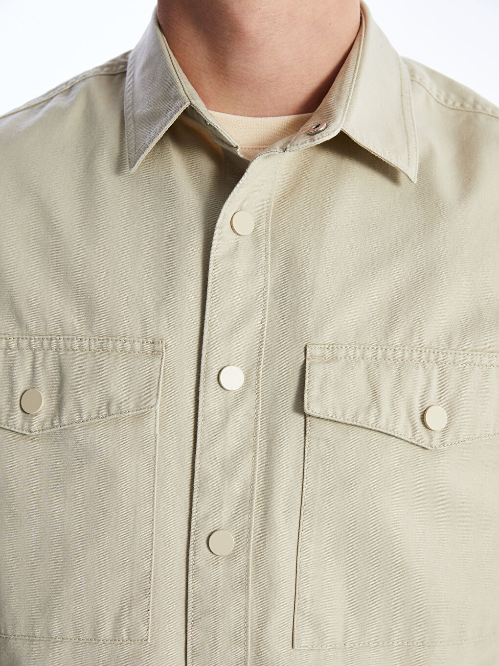 کت پیراهن مردانه فیت راحت ایکس ساید S4AS83Z8 | XSIDE - Image 4